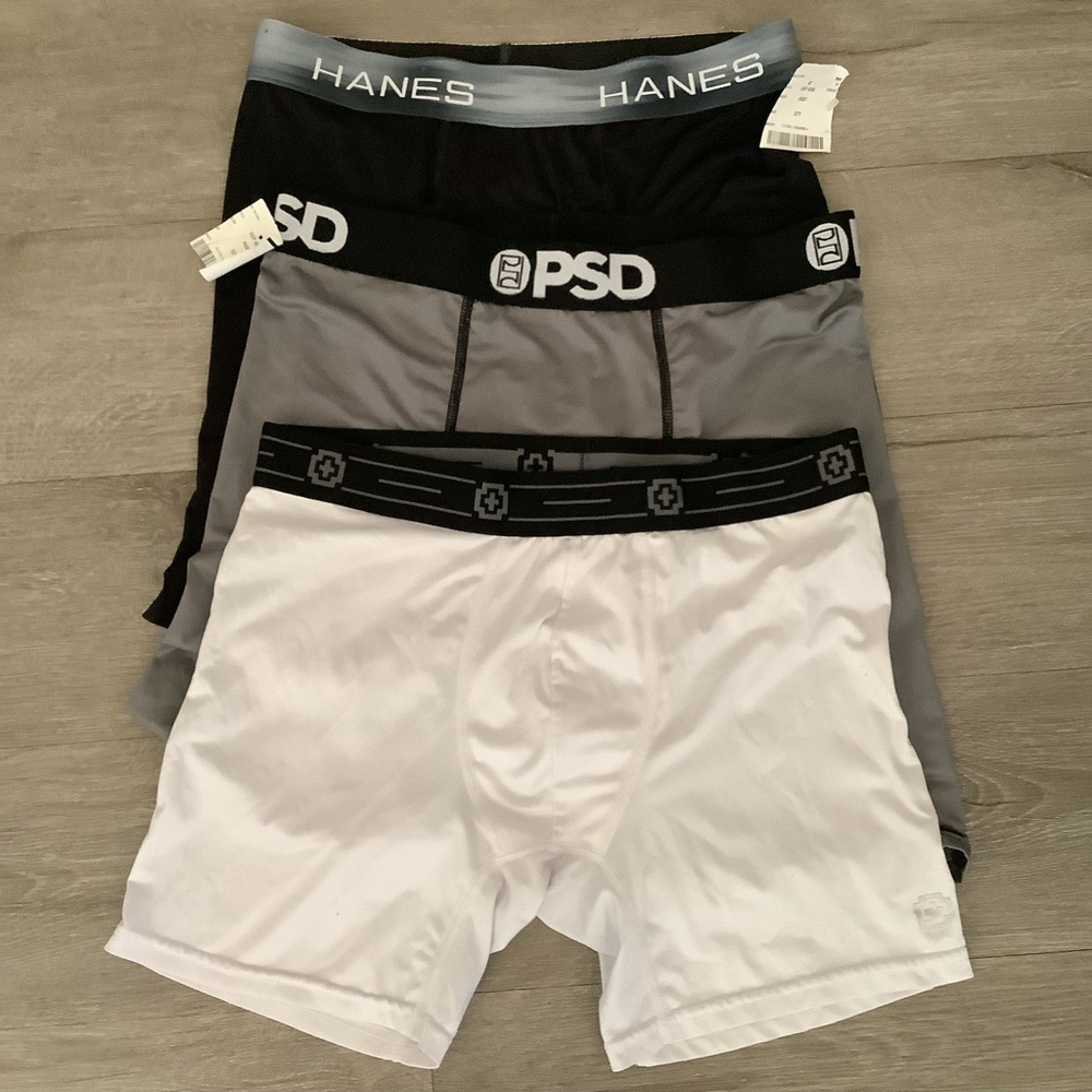 Hanes Men's Boxer Briefs set . - Picture 3 of 6